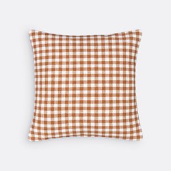 Federa per cuscino vichy, 40x40 cm, Edith LA REDOUTE INTERIEURS image