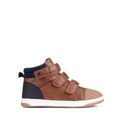 Zapatillas altas con tiras autoadherentes LA REDOUTE COLLECTIONS image