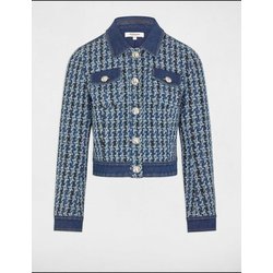 Giacca corta in tweed MORGAN image