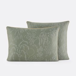 Olise Cotton Satin 300 Thread Count Pillowcase EMMA X LA REDOUTE INTERIEURS  image