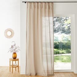 Scenario Tie-Finish Sheer Curtain Panel LA REDOUTE INTERIEURS image
