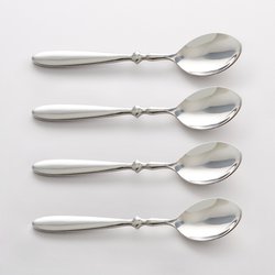 Lot 4 cuillères à soupe inox, RAKINEN LA REDOUTE INTERIEURS image