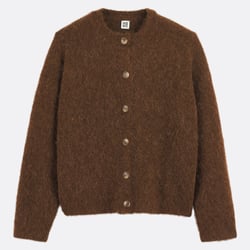 Кардиган из смесовой ворсованной альпаки, коллекция Signature JANY / ДЖЕЙНИ LA REDOUTE COLLECTIONS image