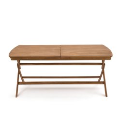 Palera Foldng Extendable Acacia Garden Table LA REDOUTE INTERIEURS image
