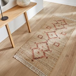 Tapis de couloir en jute, tissé main, Panaji AM.PM image