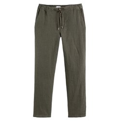 Linen Straight Trousers, Length 30.5" LA REDOUTE COLLECTIONS image