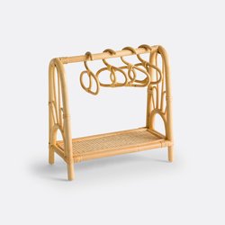 Guarda-fatos para boneca, em rattan, Babyla LA REDOUTE INTERIEURS image