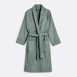 Bademantel Trizie mit Schalkragen, Frotteesamt, 450g/m² LA REDOUTE INTERIEURS image