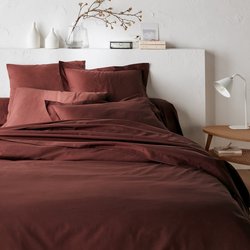 Housse de couette unie en polycoton, Scenario LA REDOUTE INTERIEURS image