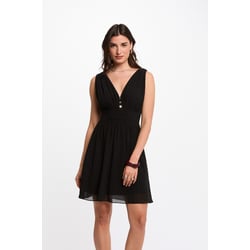 Vestido evasé, de cavas MORGAN