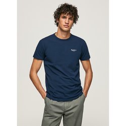 T-shirt col rond stretch Original Basic PEPE JEANS image