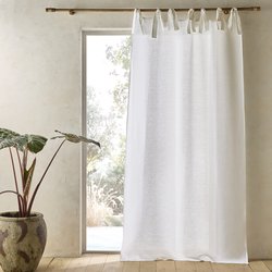 Colin Linen Curtain with Tie Top AM.PM image