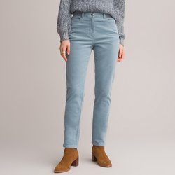 Broek in stretch fluweel ANNE WEYBURN image
