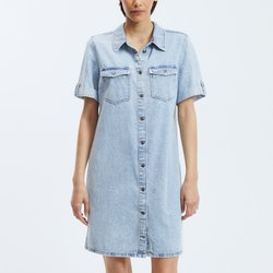 Платье-рубашка из джинсовой ткани VERO MODA image