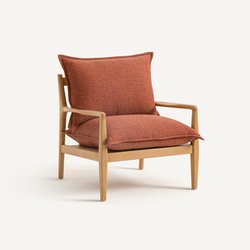 Kussens van getextureerd polypropyleen voor fauteuil Dilma AM.PM image