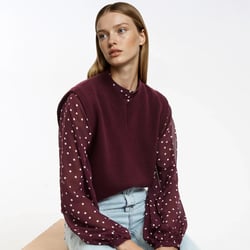 Pull laine et cachemire, fabriqué en France LA REDOUTE COLLECTIONS image