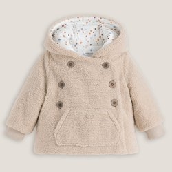 Manteau chaud à capuche en sherpa LA REDOUTE COLLECTIONS image