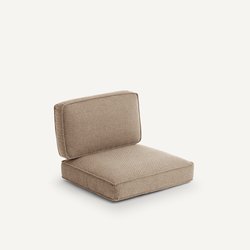 Cojines de poliester trenzado chiné para sillón, Dilma AM.PM image