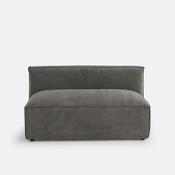 Banquette modulable 2 places velours cotelé, Seven LA REDOUTE INTERIEURS image