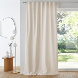 Штора с потайными патами из рифленого велюра Olavi LA REDOUTE INTERIEURS image