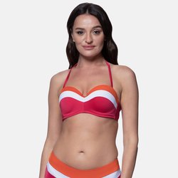 Soutien de biquíni bandeau, com reforço, Lawaki DORINA image