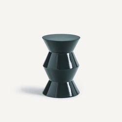 Calendes Acacia Side Table with Glossy Finish AM.PM image