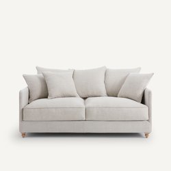 Divano letto compatto in cotone/lino, Lazare AM.PM image