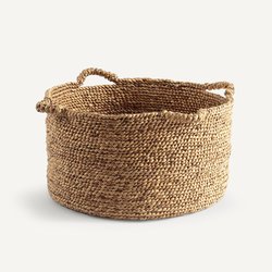 Panier tressé rond H37 cm, Raga AM.PM image