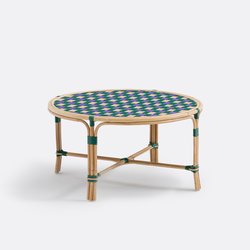 Table basse rotin et résine tressée Bianca LA REDOUTE INTERIEURS image