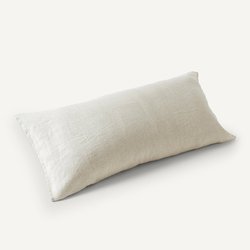 Taie de traversin pur lin lavé, Elina AM.PM image