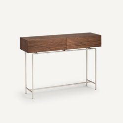 Console noyer, 2 tiroirs, Oreko AM.PM image