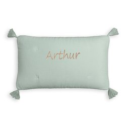 Housse coussin gaze de coton personnalisée Kumla LA REDOUTE INTERIEURS image