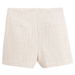 Шорты из твида с высокой посадкой LA REDOUTE COLLECTIONS image