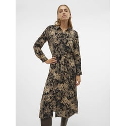 Robe midi imprimée à nouer VERO MODA image