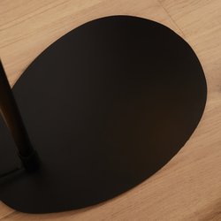 Lampadaire arc rotin, design E.Gallina, Canopée AM.PM image