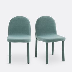 Set van 2 stoelen in getextureerde stof, Polly LA REDOUTE INTERIEURS image