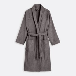 Peignoir velours châle 450g/m², Trizie LA REDOUTE INTERIEURS image