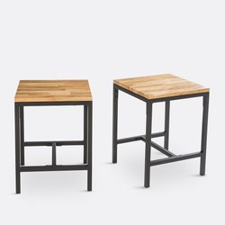 2er-Set Hocker Hiba LA REDOUTE INTERIEURS image