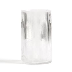 Jarrón vidrio agrietado recto Al.22,5 cm, Afa LA REDOUTE INTERIEURS image