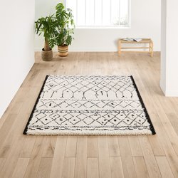 Tapete estilo berbere, modelo quadrado, Afaw LA REDOUTE INTERIEURS image