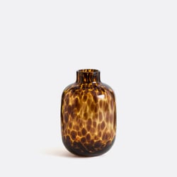 Vase en verre ambré H18 cm, Fauvita LA REDOUTE INTERIEURS image