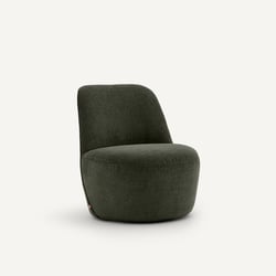 Sillón giratorio de poliéster, ROSEBURY, diseño de Emmanuel Gallina EMMANUEL GALLINA X AM.PM image