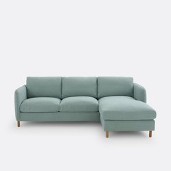 Divano angolare fisso, poliestere, LOMÉO LA REDOUTE INTERIEURS image