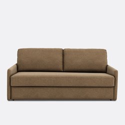 Sofá cama moteado con textura, musgo, Marta LA REDOUTE INTERIEURS image