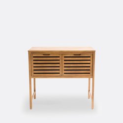 Meuble de salle de bain, en acacia huilé, HAUMÉA LA REDOUTE INTERIEURS image