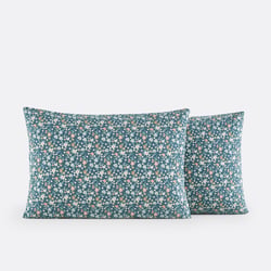 Jane Washed Cotton Pillowcase LA REDOUTE INTERIEURS image