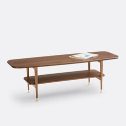 Ronda Vintage Walnut Veneer Coffee Table LA REDOUTE INTERIEURS image