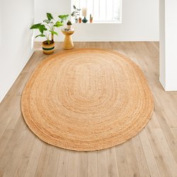 Aftas XXL Oval Jute Rug LA REDOUTE INTERIEURS image