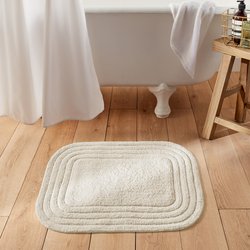 Tapis de bain coton recyclé tufté, Romane LA REDOUTE INTERIEURS image