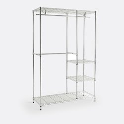 Rek met 2 hangstaven en 4 legplanken, Fozzo SO'HOME image